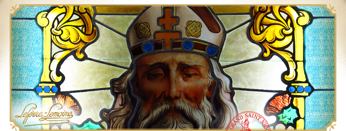 Au grand Saint Nicolas Lefèvre-Lemoine, Maison fondée en 1840.